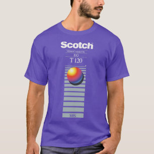 T-shirt Bande VHS 80s