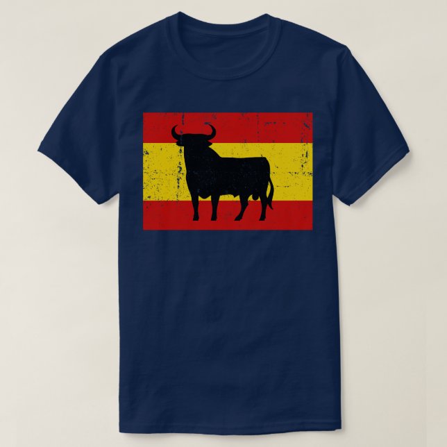 T-shirt Bandera de Espaa Toro de Osborne (Design devant)