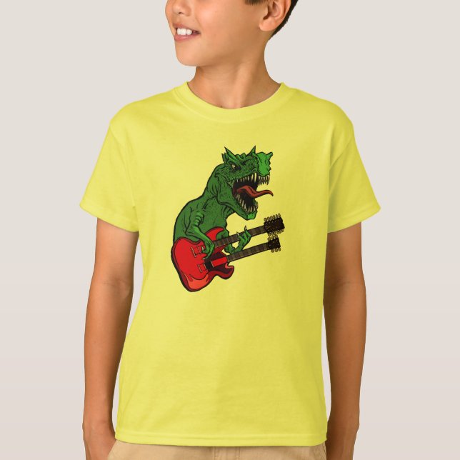 T-shirt Bandes de dinosaure - enfants (Devant)