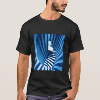 T-shirt Bandes de pièce impossible de fantaisie