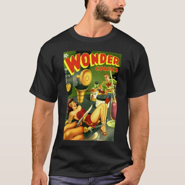 T-shirt Bandes dessinées 15 de merveille (Devant)