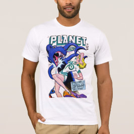 T-shirt Bandes dessinées #52 de planète d'art de