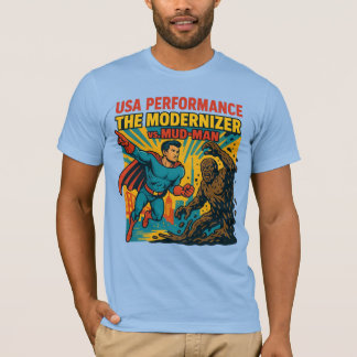 T-shirt Bandes dessinées de performance USA