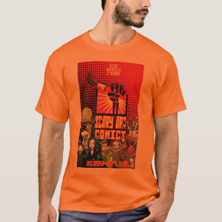 T-shirt Bandes dessinées d'Effrayant-Art