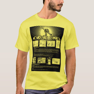 T-shirt Bandes dessinées d'Effrayant-Art