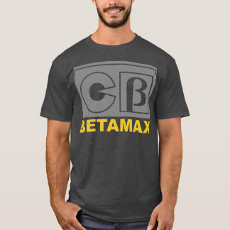 T-shirt Bandes vidéo rétro Betamax Vidéo