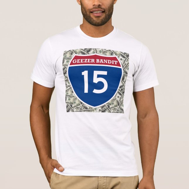T-shirt Bandit 15 de bonhomme (Devant)