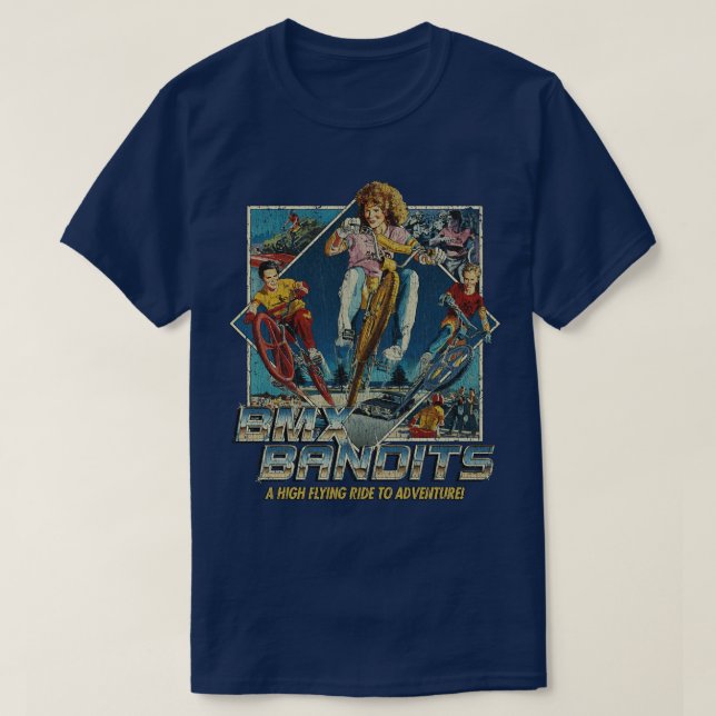T-shirt Bandits BMX 1983 (Design devant)