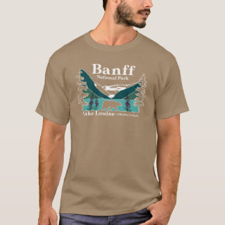 T-shirt Banff National Park retro
