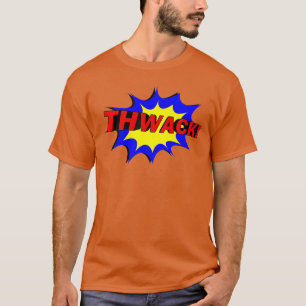 T-shirt Bang Boom Pow Wham Bulles de bande dessinée amis