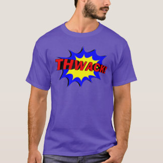 T-shirt Bang Boom Pow Wham Bulles de bande dessinée amis