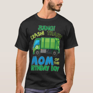T-shirt Bang Crash Trash Maman Garbage Truck yoga cool