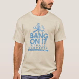 T-shirt Bang Sur Les Services De Réparation Informatique