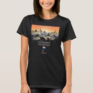 T-shirt bangkok thaïlande Skyline Vacances Souvenir ville