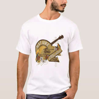 T-shirt Banjo Bluegrass Mountain Music Banjo Player