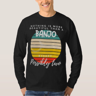 T-shirt Banjo Charm : Embrassez la double beauté dans ce T