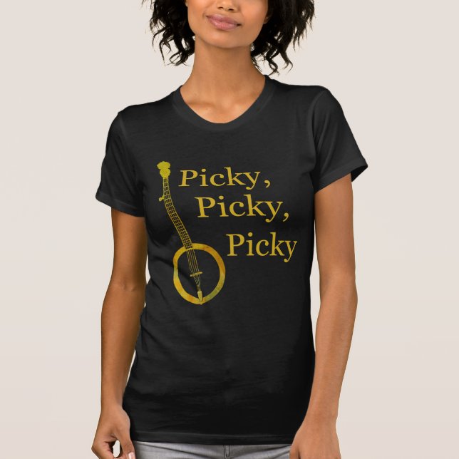 T-shirt Banjo difficile difficile difficile (Devant)