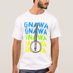 T-shirt Banjo Gnawa