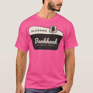 T-shirt Bankhead National Forest Alabama Affiche de bienve