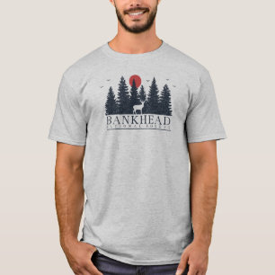 T-shirt Bankhead National Forest Treeline Silhouette Tee