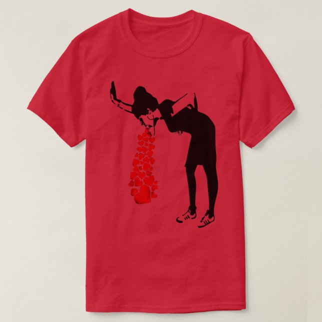 T-shirt BANKSY Lovesick (Design devant)