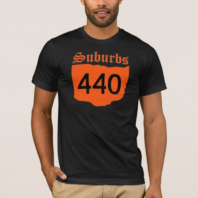 T-shirt Banlieues 440 (Devant)