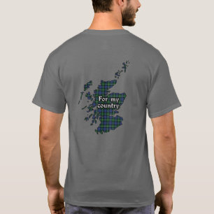 T-shirt Bannerman Clan Badge et Tartan Adulte