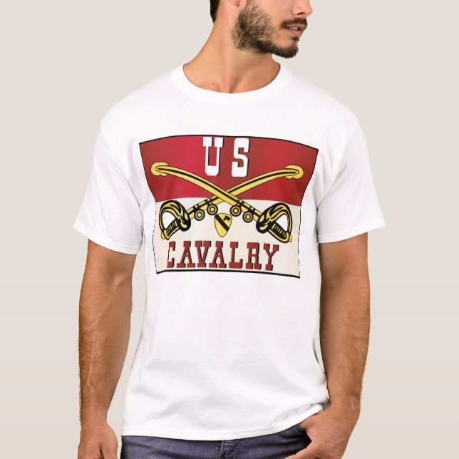 T-shirt Bannière de cavalerie (Devant)