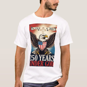 T-shirt Bannière de l'aigle de l'indépendance 250