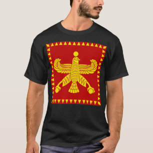 T-shirt Bannière de Shabaz, derafsh roux perse, achéménien