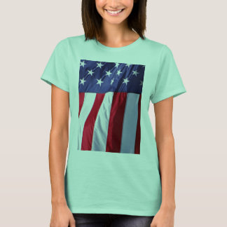 T-shirt BANNIÈRE PATRIOTIQUE FIÈRE d'AMÉRICAIN d'HONNEUR