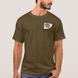 T-shirt Bannière Raven Viking