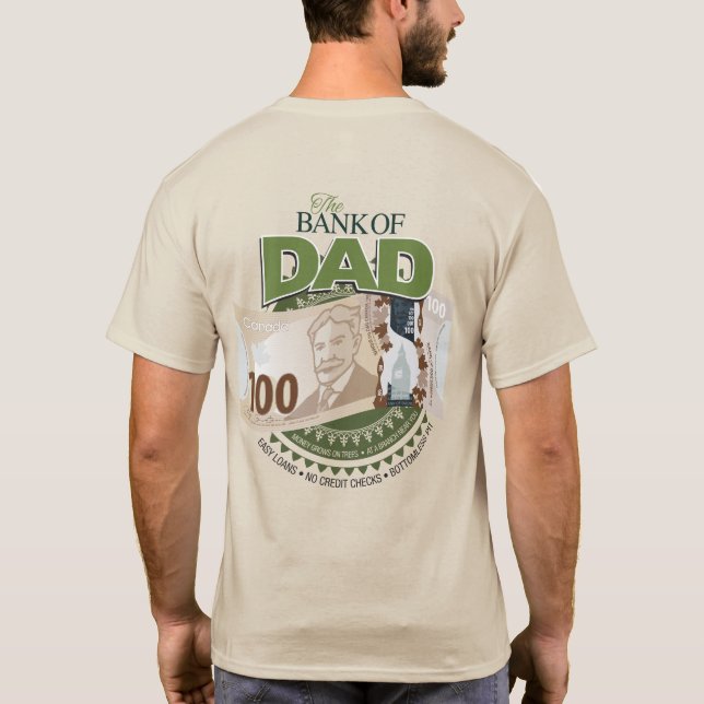 T-shirt Banque de papa (Dos)