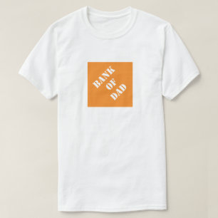 T-shirt Banque de Papa Drôle de Papa Cadeau humoristique p
