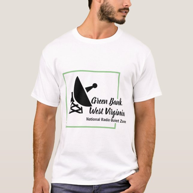 T-shirt Banque verte la Virginie Occidentale (Devant)