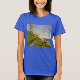 T-shirt Banques de Seine, Pont de Clichy par Vincent van G