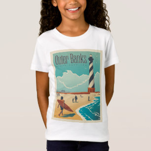 T-Shirt Banques extérieures   Caroline du Nord