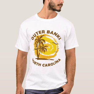 T-shirt Banques extérieures d'été - Caroline du Nord