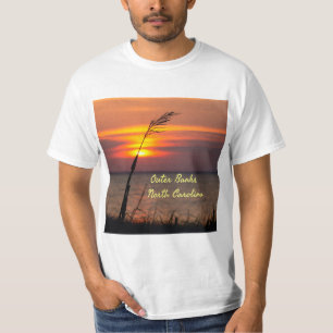 T-shirt Banques extérieures Plage de Caroline du Nord Suns