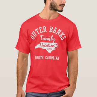 T-SHIRT BANQUES EXTÉRIEURES VACANCES FAMILIALES 2022 OBX F