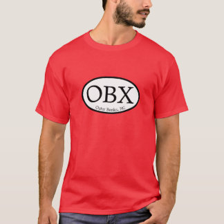T-shirt Banques externes d'OBX ovales