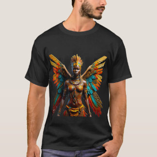 T-shirt Bantu Marafiki imaginaire Fée africaine