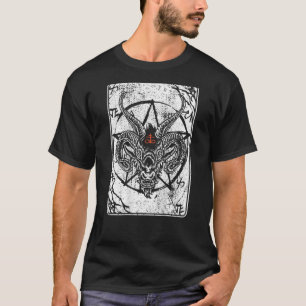 T-shirt Baphomet dos Antichrist Satan Luzifer 666 Ba