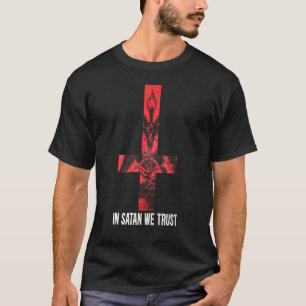 T-shirt Baphomet est mon animal spirituel Satan Culte noir