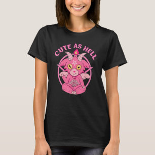 T-shirt Baphomet mignonne comme l'enfer Ésotérique mignon