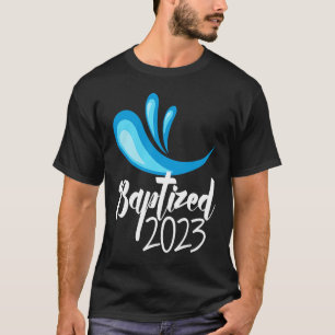 T-shirt Baptisé dans le Christ 2023 RCIA Baptême catholiqu