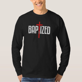 T-shirt Baptisé en 2023 Groupe d'église de baptême d'eau c