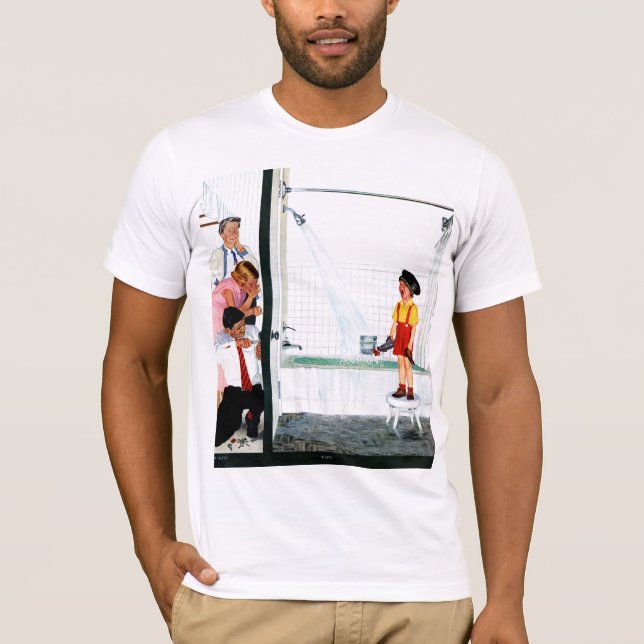 T-shirt Baquet de débordement (Devant)