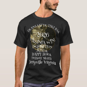 T-shirt Bar à cocktails TIKI TRANS SATYR Trump HAPPY HOUR