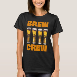 T-shirt Bar Alcool Lunettes de bière Bière Tee - shirts